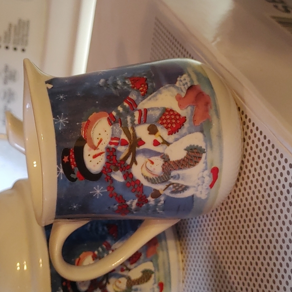 Winter tea set - Picture 5 of 7
